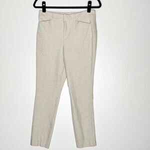 Old Navy Plaid High-Waisted Pixie Skinny Ankle Pants Women's Size 6